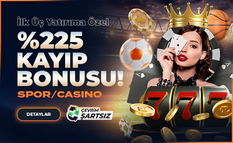 %225 KAYIP BONUSU (İLK YATIRIMA ÖZEL)