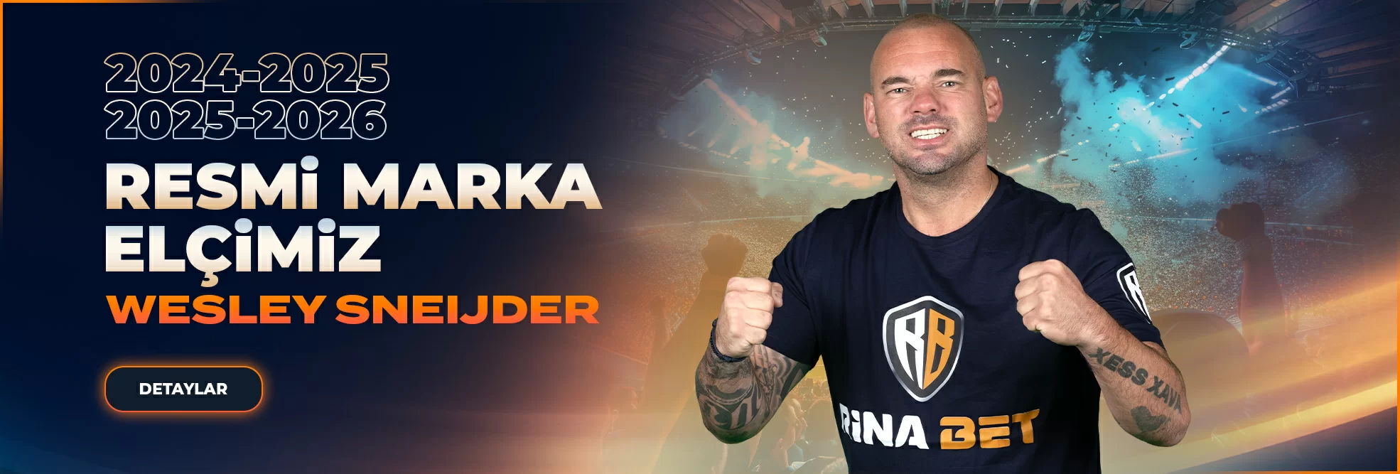 Marka Elçimiz Wesley Sneijder
