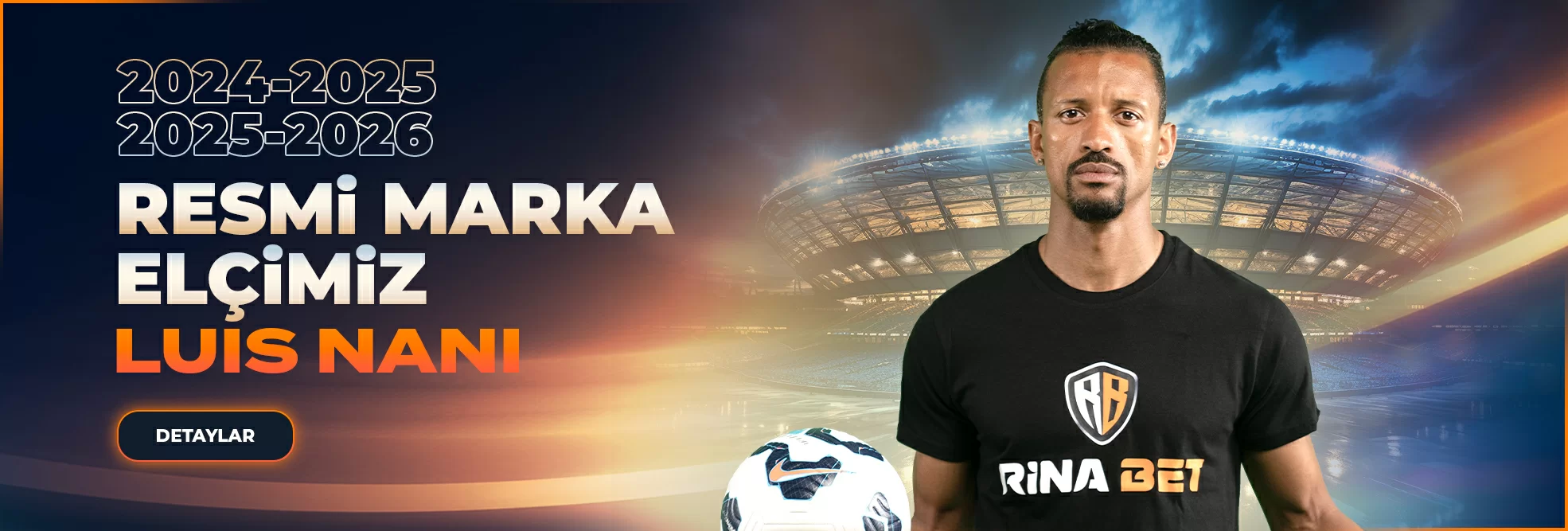 Marka Elçimiz Luis Nani